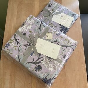 Anthropologie Jylin Duvet Cover Sham Set Full